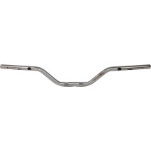 1" Handlebar — 25.4 mm (1") clamp, 4" rise, 32" width, 25° sweep, polished