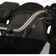 1" Handlebar — 1" diameter, 32" width, 5-1/2" rise, 20° sweep, Polished