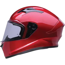 Talon Solid Helmet — M, Red, Full-Face