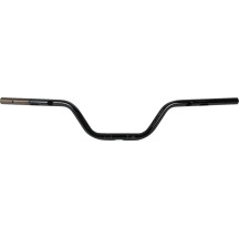 1" Handlebar — Black, 32" width, 5-1/2" rise, 20° pullback