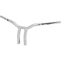 Manillar Kage Fighter de una pieza — 25,5 cm (10") de elevación, 32 mm (1-1/4") de diámetro, 82,5 cm (32-1/2") de ancho, Cromo