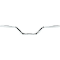 Manillar de alto rendimiento — 31" de ancho, 1" de sujeción, 3-1/2" de elevación, Cromo