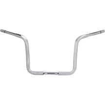 Manillar Ape pre-cableado — 37" de ancho, 12" de subida, 1" diámetro de sujeción, Cromo