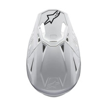 Supertech M10 Solid Helmet — M, White