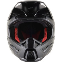 Supertech M5 Solid Helmet — L, Black