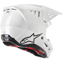 Supertech M5 Solid Helmet — XS, White
