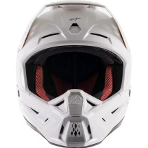 Supertech M5 Solid Helmet — Size L, White