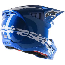 Supertech M5 Corp Helmet — Size L, Blue