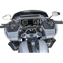 Moto Handlebar — 1" clamp, 30" width, 5" rise, Gloss Black