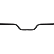Moto Handlebar — 1" clamp, 30" width, 5" rise, Gloss Black