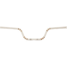 Moto Handlebar — 25.4 mm clamp, 78.5 cm width, 17.5 cm rise, Silver