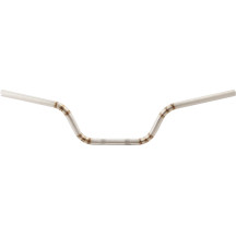 Moto Handlebar — 25.4 mm clamp, 78.5 cm width, 17.5 cm rise, Silver