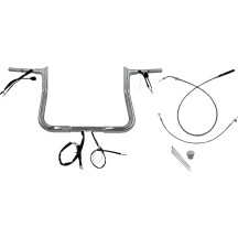 Manillar con punta de 1-1/4" EZ Install — abrazadera 1", cromado