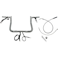 Manillar con punta de 1-1/4" EZ Install — abrazadera 1", cromado