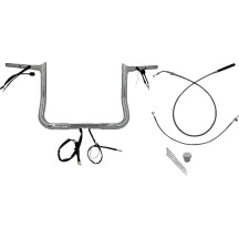 Manillar EZ Install punta superior 1-1/4" — diámetro 1-1/4", ancho central 15-1/2", elevación 12"