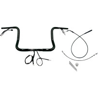 Manillar redondo superior EZ Install 1-1/4" — abrazadera 1" (25,4 mm), ancho central 15-1/2", elevación 12"