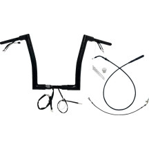 1-1/2" EZ Install Flat Top Handlebar — 1-1/2" diameter, 35" width, 14" rise