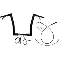 1-1/2" EZ Install Flat Top Handlebar — 1-1/2" diameter, 35" width, 14" rise