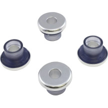 Gooden Tight™ Handlebar Riser Bushing Kit for Harley-Davidson — 4 Pack, Polished