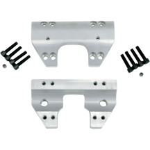Handlebar Clamp Set — 32 mm (1-1/4") clamp, raw finish