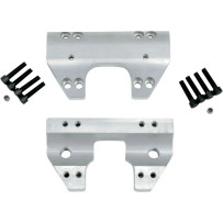 Handlebar Clamp Set — 32 mm (1-1/4") clamp, raw finish