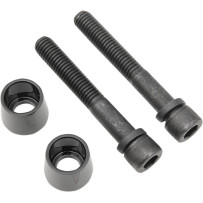 Handlebar Riser Bolt Cone Kit — 1/2-13, Black