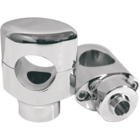 Springer Handlebar Riser Kit — 38.1 mm (1-1/2"), 32 mm (1-1/4"), Chrome