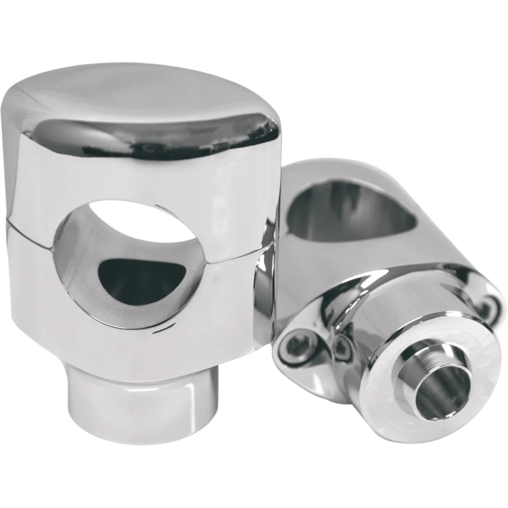 Springer Handlebar Riser Kit — 38.1 mm (1-1/2"), 32 mm (1-1/4"), Chrome