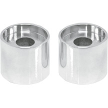 Handlebar Riser Extensions — Clamp and rise 25.4 mm (1"), Chrome