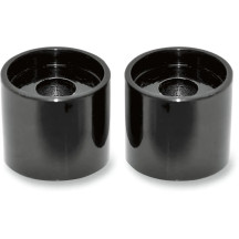 Handlebar Riser Extensions — 25.4 mm (1") clamp, 25.4 mm (1") rise, Black
