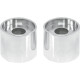 Extensiones de elevador de manillar — 25.4 mm (1") de elevación, abrazadera 32 mm (1-1/4"), cromo