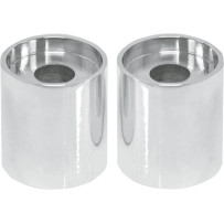 Handlebar Riser Extensions — Rise 38.1 mm (1-1/2") , Clamping diameter 32 mm (1-1/4") , Chrome