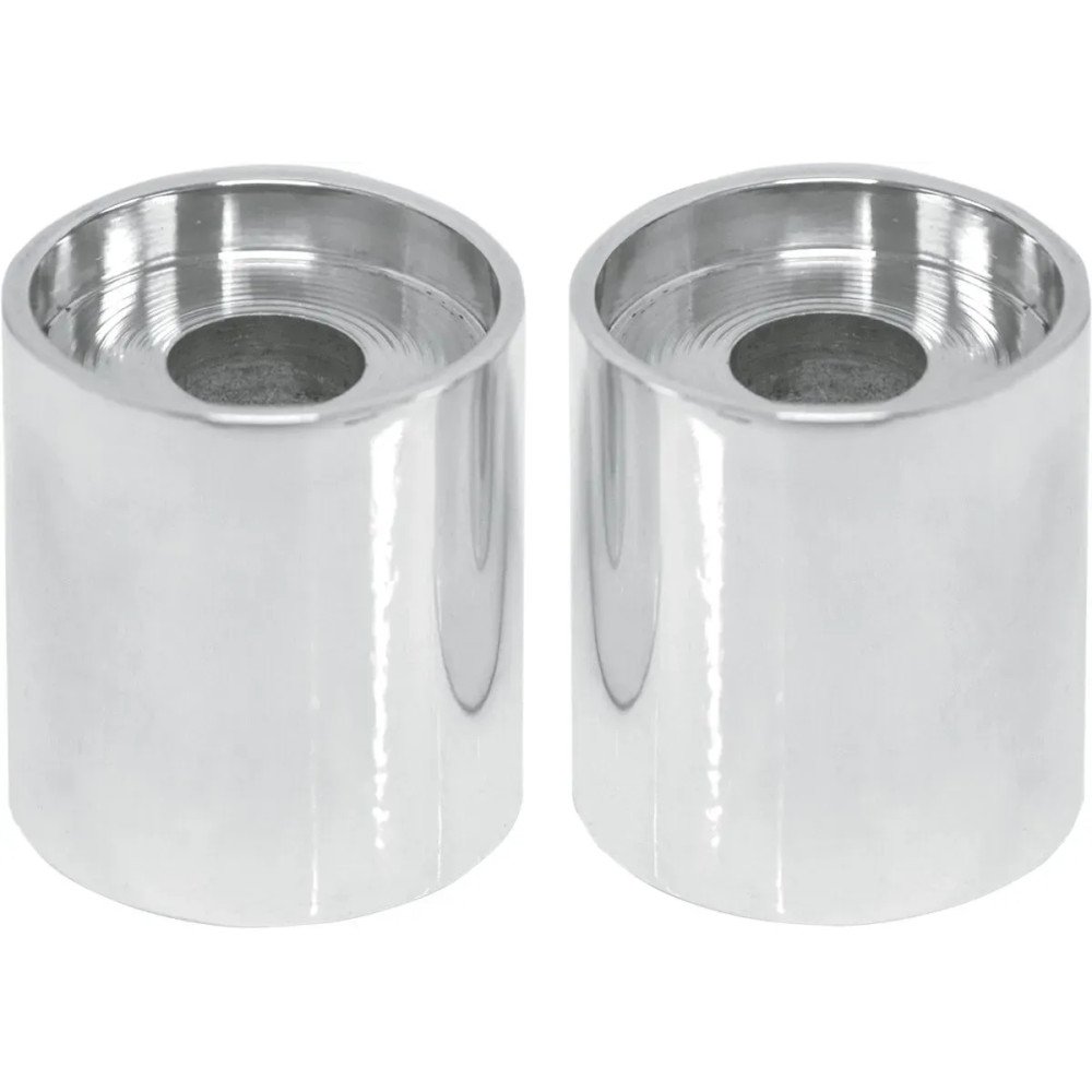 Handlebar Riser Extensions — Rise 38.1 mm (1-1/2") , Clamping diameter 32 mm (1-1/4") , Chrome