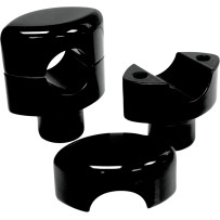 Hefty Smooth Handlebar Risers for 1-1/4" Handlebars — 32 mm (1-1/4"), 38.1 mm (1-1/2")