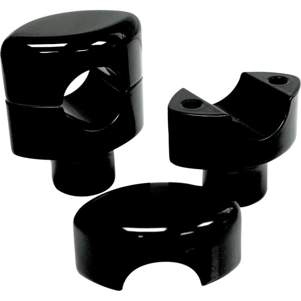 Hefty Smooth Handlebar Risers for 1-1/4" Handlebars — 32 mm (1-1/4"), 38.1 mm (1-1/2")
