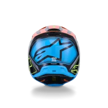 SM3 Fray Helmet — Size L, Black/Orange/Yellow