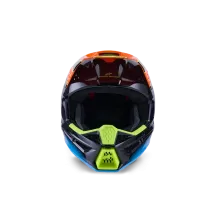 SM3 Fray Helmet — Size L, Black/Orange/Yellow