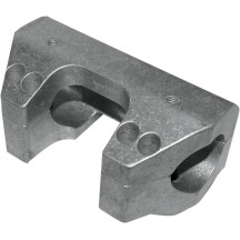 Handlebar Clamp Set — 25.4 mm (1") clamping diameter, raw finish
