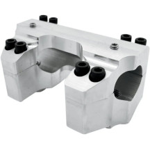 Handlebar Clamp Set — 32 mm (1-1/4") clamping diameter, raw finish