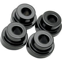 Angled Handlebar Riser Bushing Kit — 10°, Black