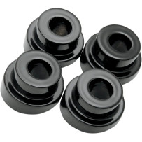 Angled Handlebar Riser Bushing Kit — 10°, Black