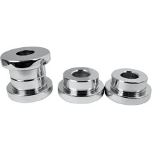 Solid Handlebar Riser Bushing — Chrome, Aluminum
