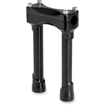 Murdock Handlebar Risers — 1" clamp, 8" rise, Black