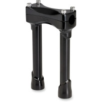 Murdock Handlebar Risers — 1" clamp, 8" rise, Black