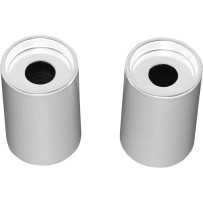 Handlebar Riser Extensions — 50.8 mm rise, 32 mm clamp, Chrome