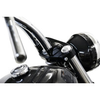 Handlebar Riser Pullback Extension Kit — Clamp 25.4 mm (1"), Black