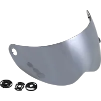 Lane Splitter Helmet Gen 2 Shield — One Size, Fits Lane Splitter, Mirror finish