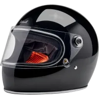 Gringo S Helmet — Size M, Gloss Black