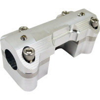 Handlebar Clamp Set — 32 mm (1-1/4"), raw finish