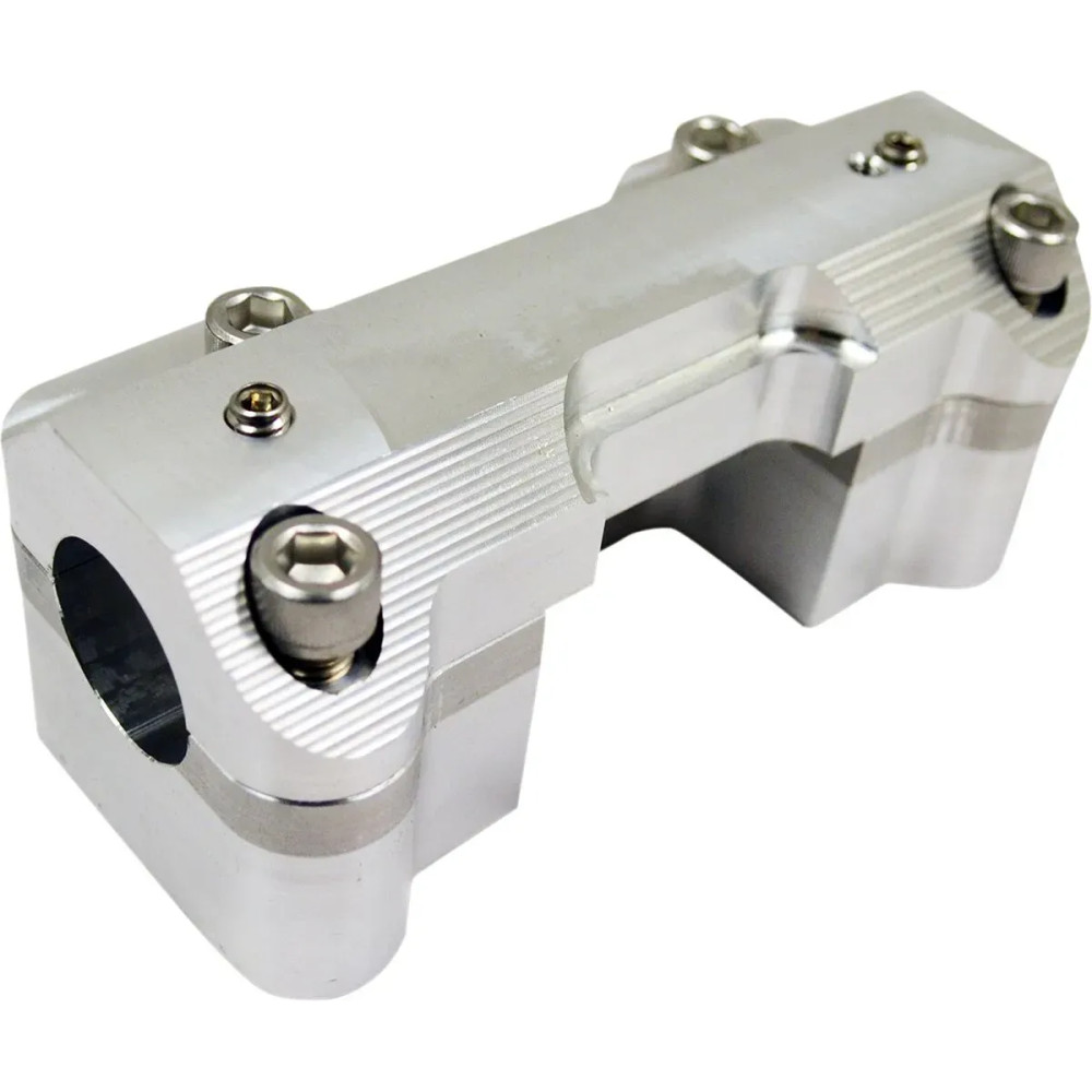 Handlebar Clamp Set — 32 mm (1-1/4"), raw finish